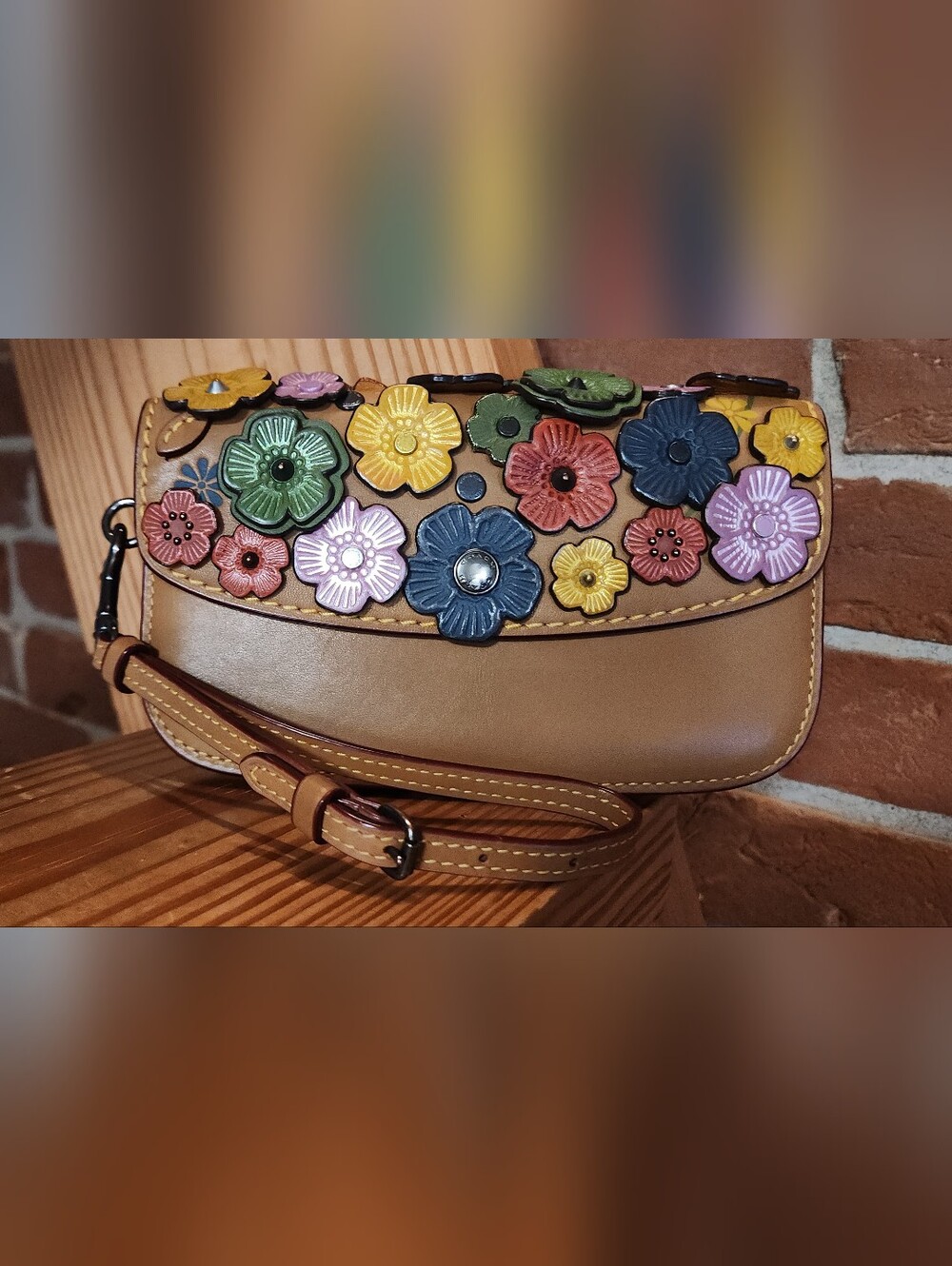 Coach 1941 Tea Rose Clutch